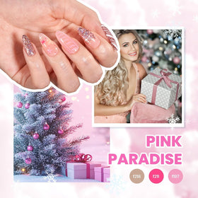 beetles tools and decorations layout with stickers and gems for easy nail art