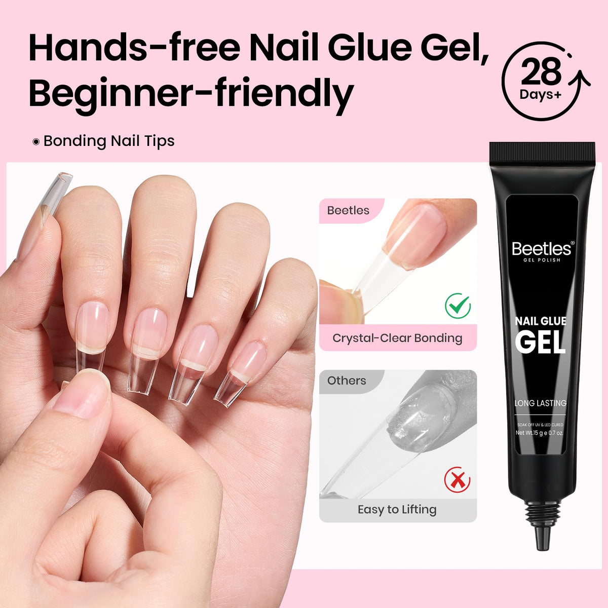 beetles included clipper file and cuticle pusher arranged for neat prep