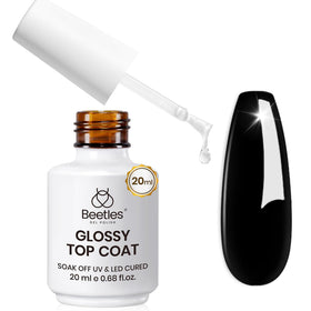 beetles front packaging bottle showing brand and glossy finish benefit