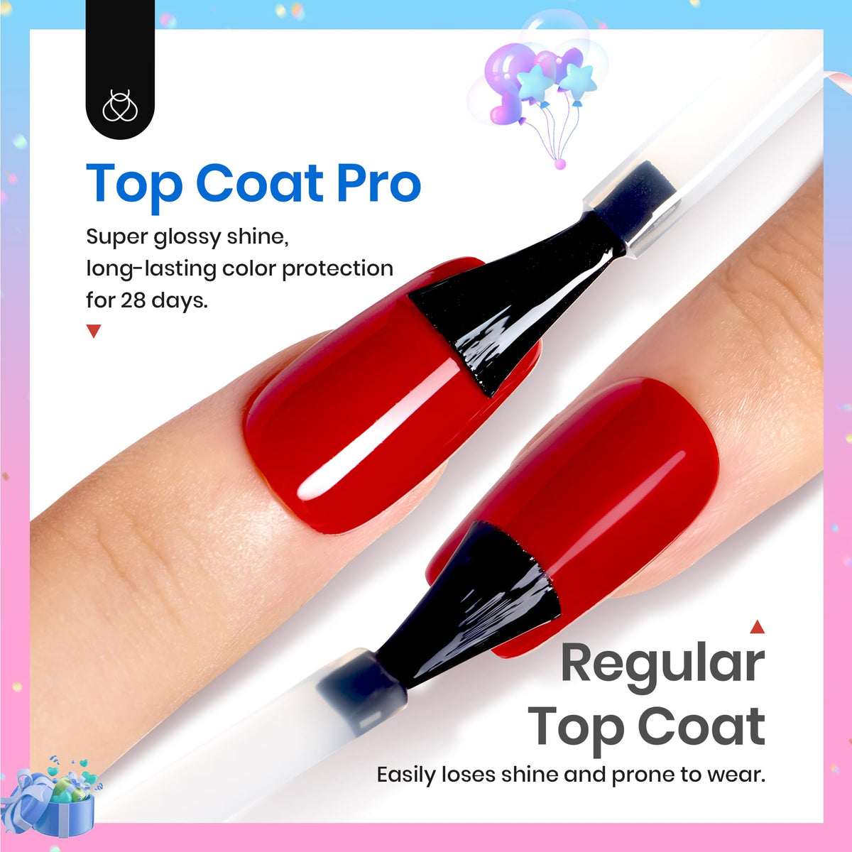 beetles top coat in lifestyle manicure setting delivering salon shine