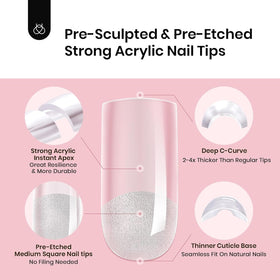 beetles Gel Polish trimming and filing tips to customize length and shape