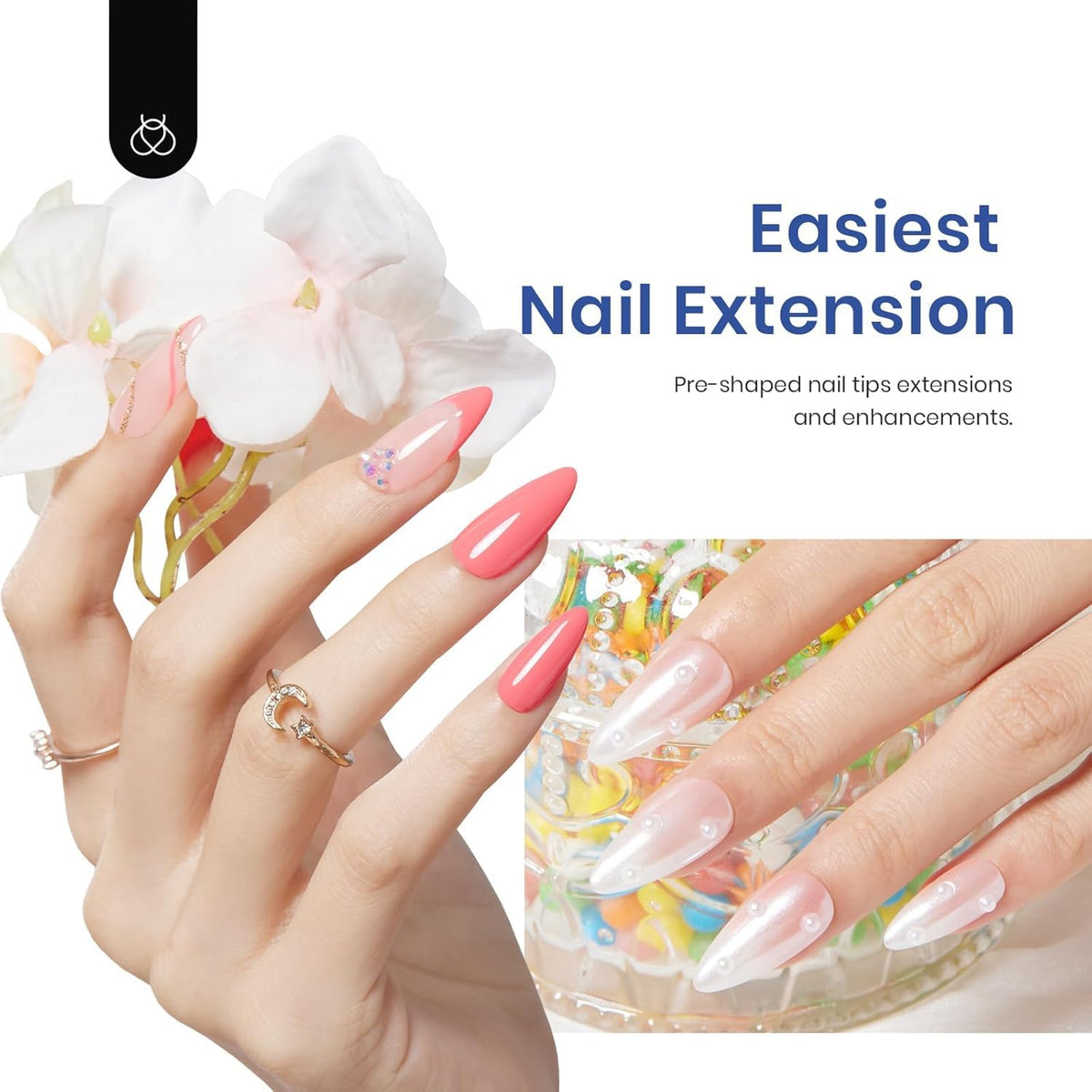 beetles uv led lamp curing a nail tip for fast, reliable hardening
