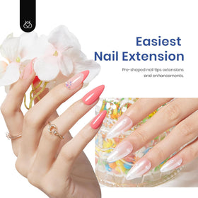 beetles uv led lamp curing a nail tip for fast, reliable hardening