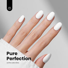beetles gel polish used for precise French tip demonstrating crisp lines