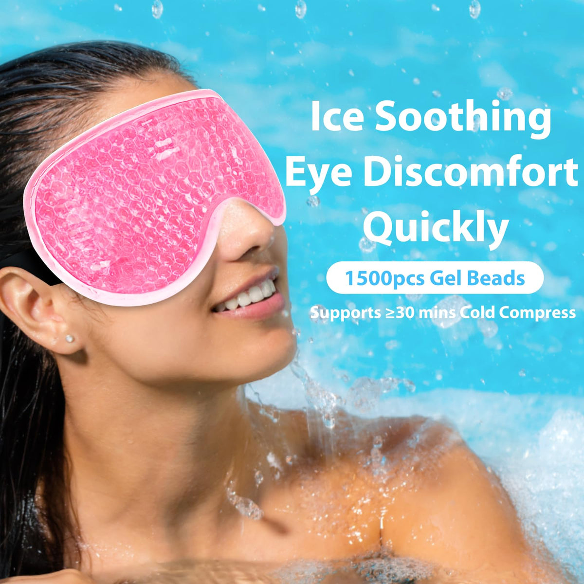 BeeVines adjustable strap demonstrating secure fit, stays in place