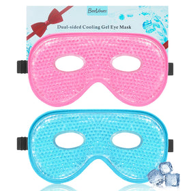 BeeVines front packaging showing twin gel masks and gift box benefit convenience