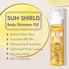 BEFIVECOK oil application on arm demonstrating quick absorption and radiant finish