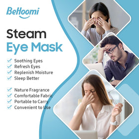 BeHoomi elastic ear loop detail demonstrating secure fit