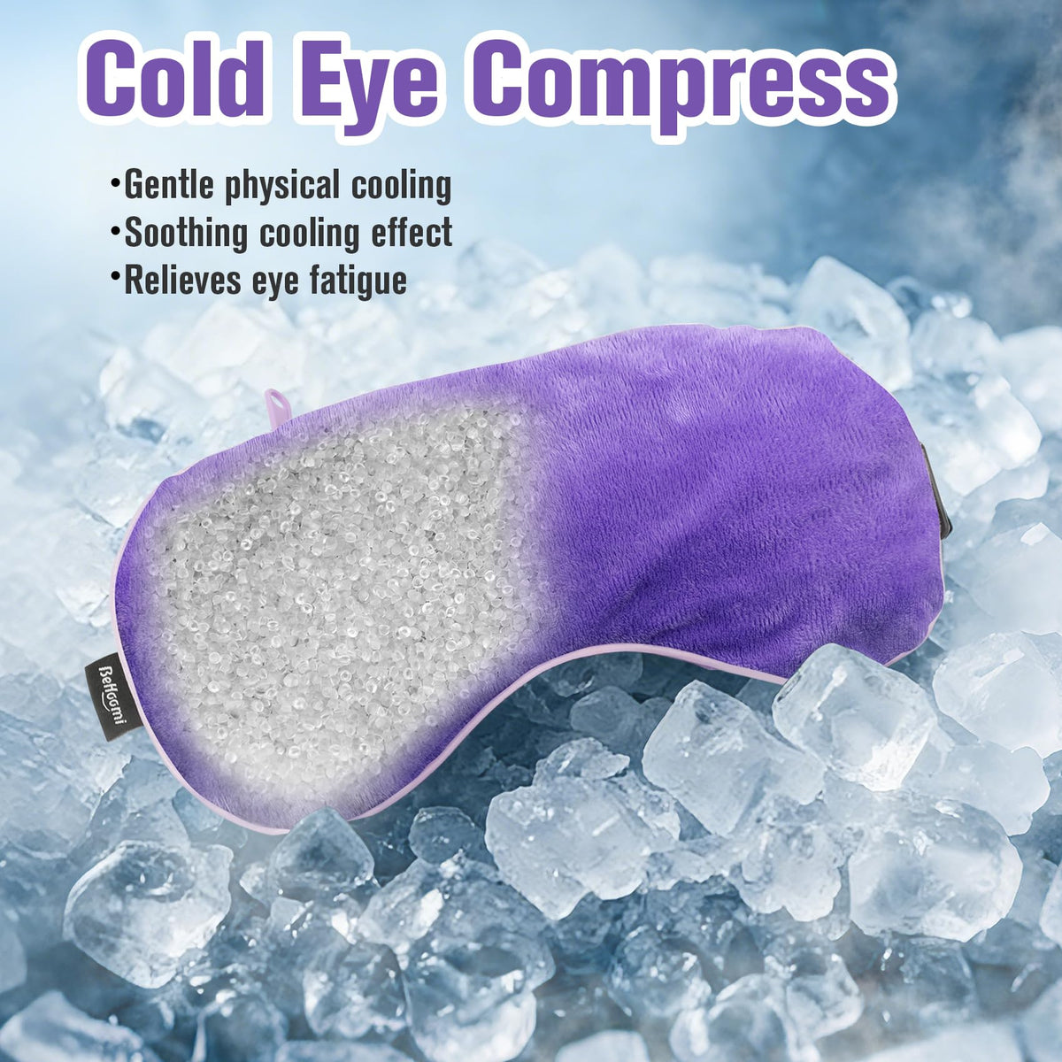BeHoomi plush cover texture detail, shows soft fabric for gentle comfort