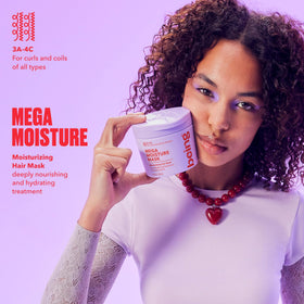 BEING INC open jar texture showing creamy cocoa butter-rich mask