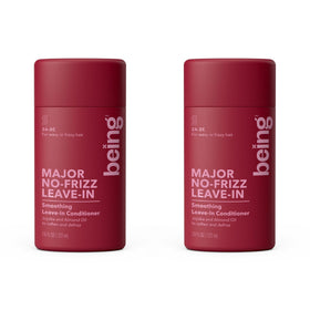 BEING INC front packaging showing two bottles and benefits