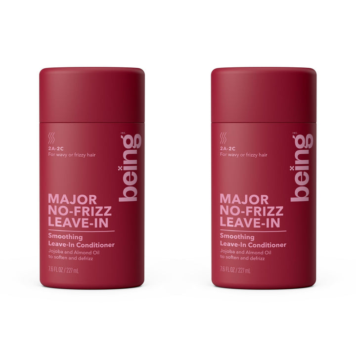 BEING INC front packaging showing two bottles and benefits