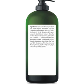 Being Naturals pump and cap close-up for easy dispensing benefit