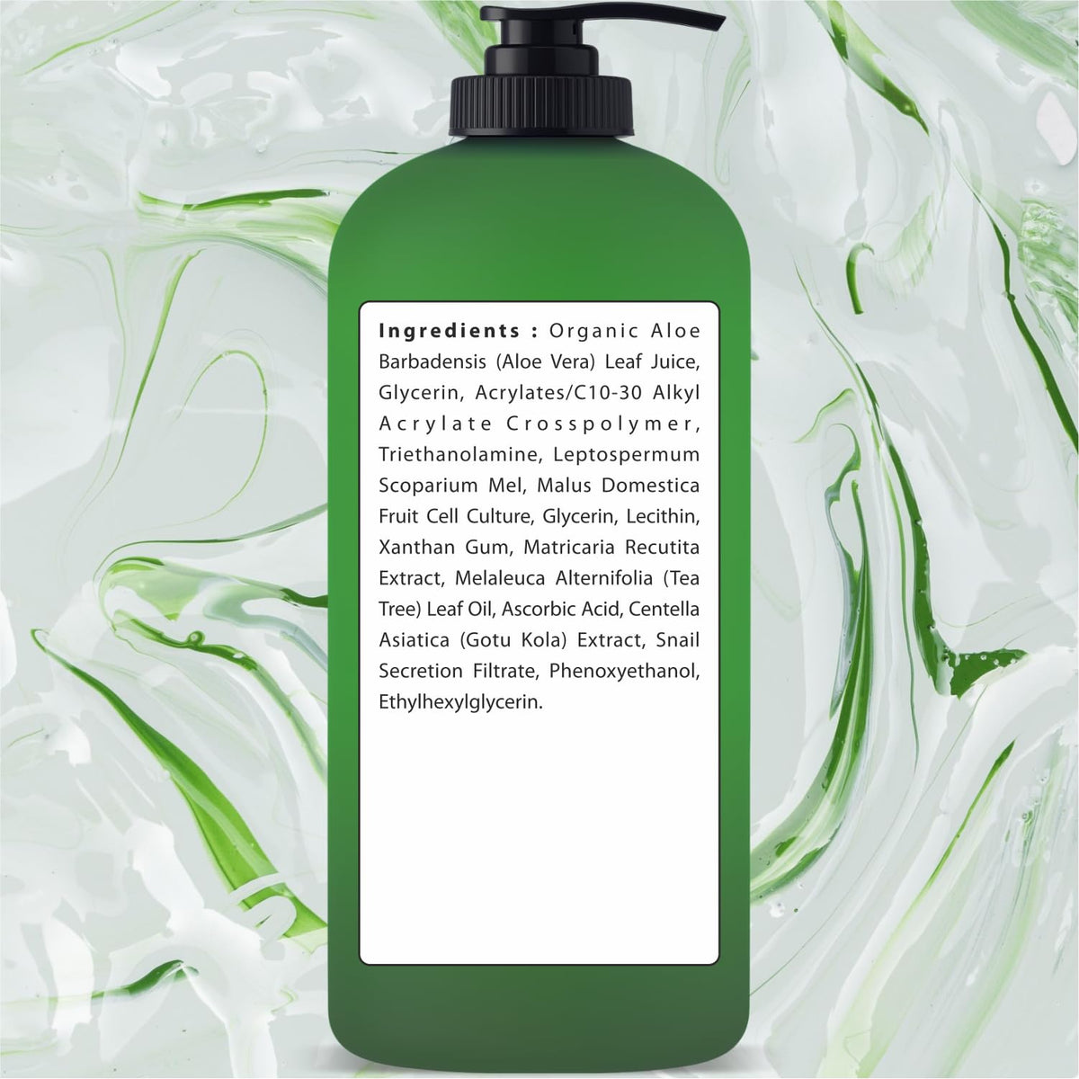 Being Naturals dispensing gel from container for easy use