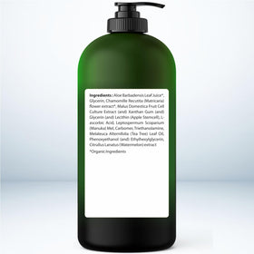 Being Naturals gel texture close-up highlighting smooth, lightweight hydration