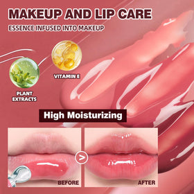 Bekoeen gloss texture close shot highlighting jelly shine and hydration