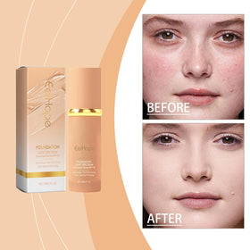 Bekoeen texture on skin close-up showing hydrating, color-shifting benefit