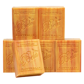 BELA front packaging showing frankincense and myrrh fragrance and benefits