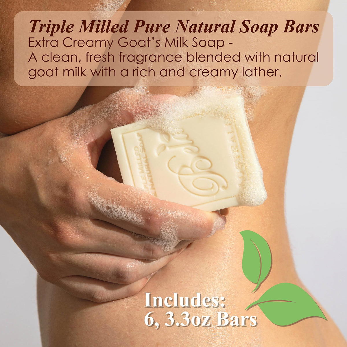 BELA single bar close-up texture showing creamy triple-milled finish
