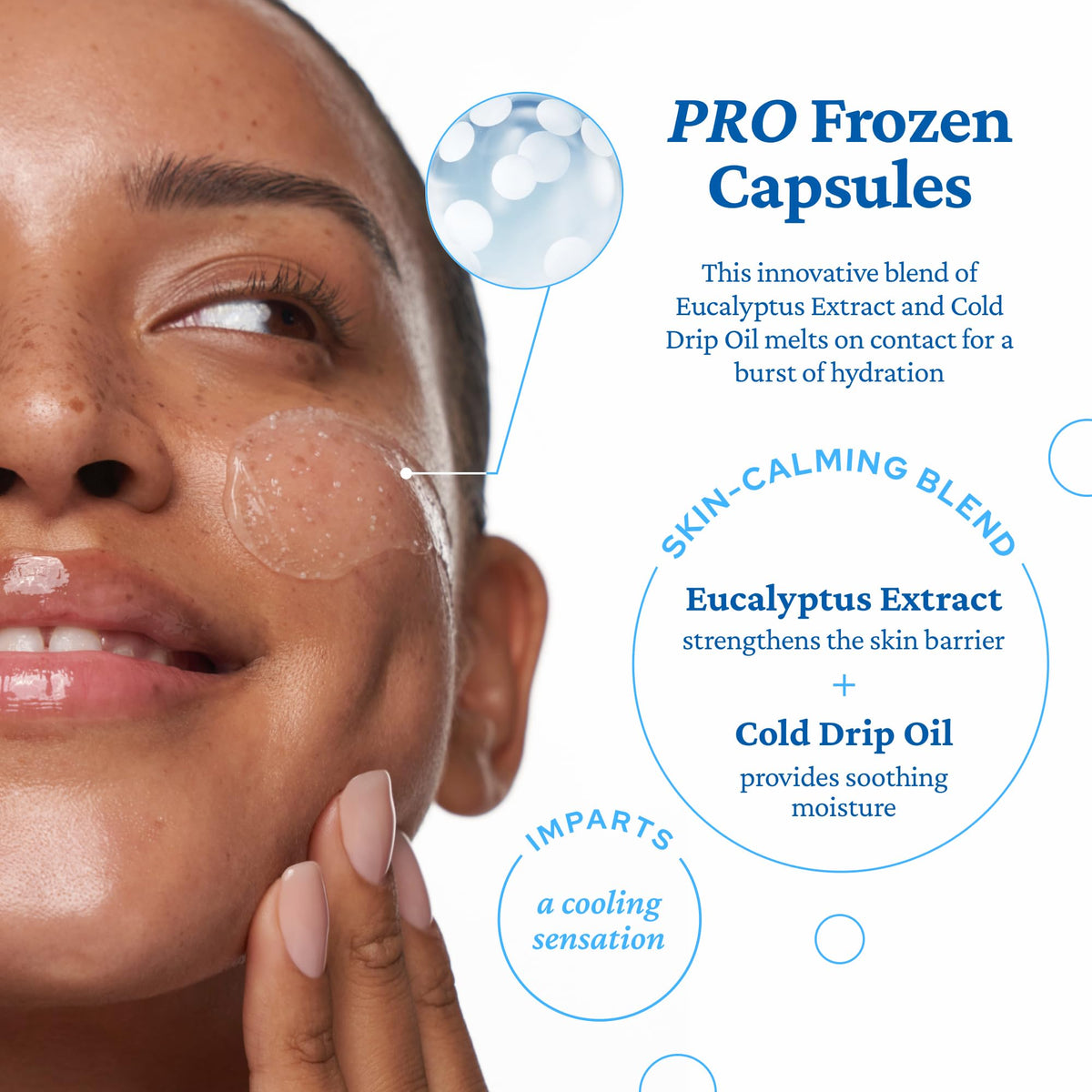belif label close-up highlighting panthenol niacinamide and copper peptide