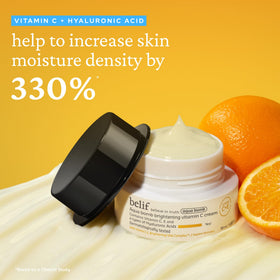 belif close-up gel-cream texture highlighting lightweight hydration
