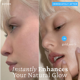 belif close-up micro-pearls in serum adding instant light-reflecting glow