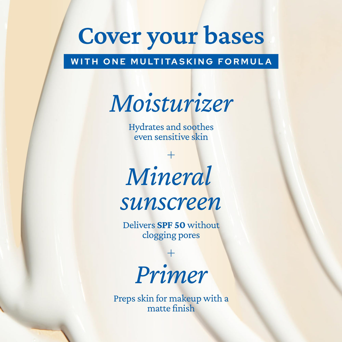 belif closeup of ingredient list highlighting niacinamide benefit