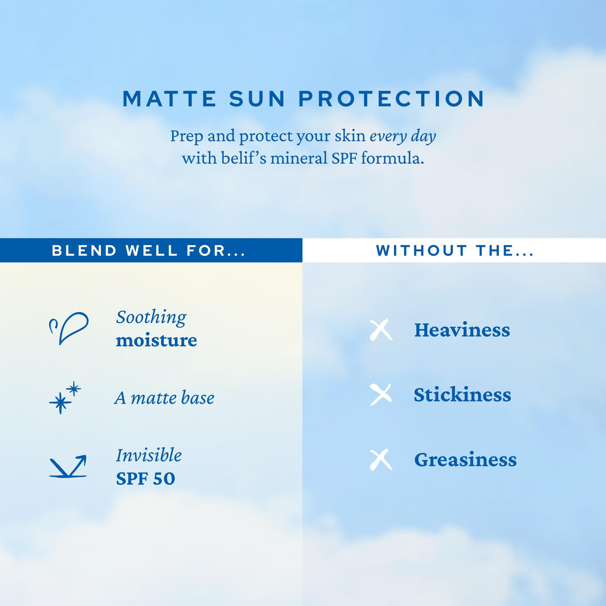 belif used outdoors illustrating daily sun protection benefit