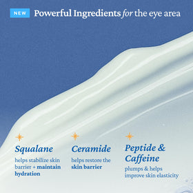 belif ingredient arrangement highlighting peptides and ceramide for firmness