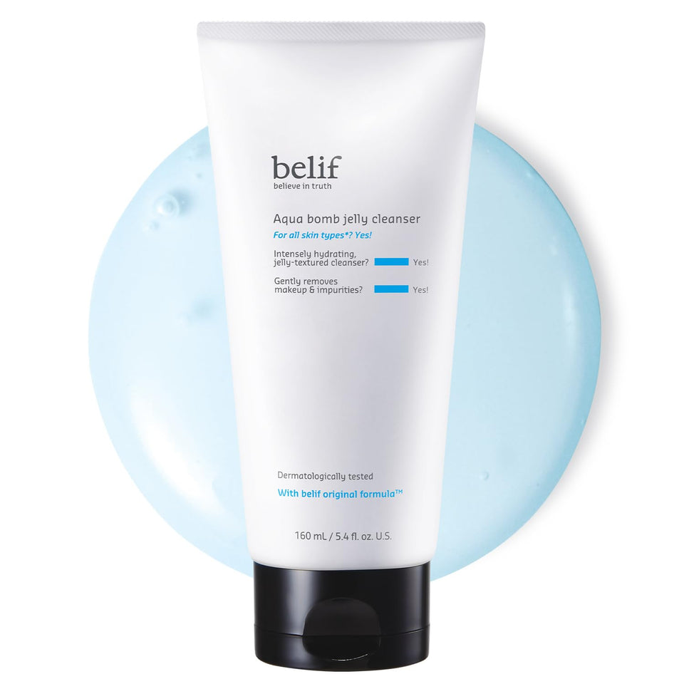 belif front packaging showing product label and size for clear identification