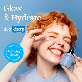 belif dropper dispensing clear serum highlighting precise, mess-free use