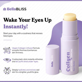 Bella Bliss balm texture close-up highlighting smooth hydrating formula benefit