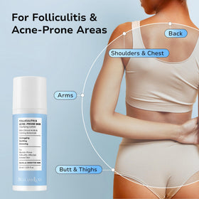 BellamiLuxx applied to back demonstrating reduced congestion and comfort