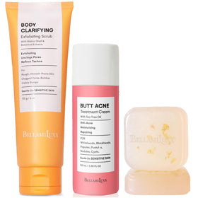 BellamiLuxx front packaging showing kit for body breakout care and confidence
