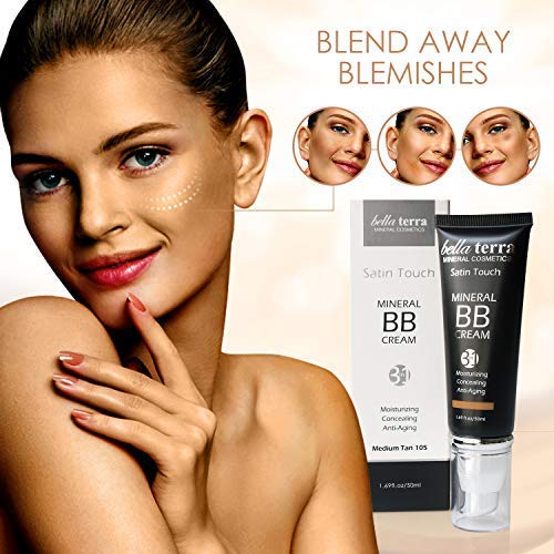 Bellaterra BB cream ingredient closeup highlighting mineral-based clean formula benefit