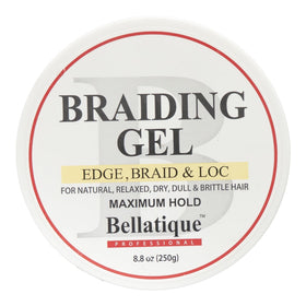 BELLATIQUE securing braids in a lifestyle shot to show long-lasting hold for braided styles