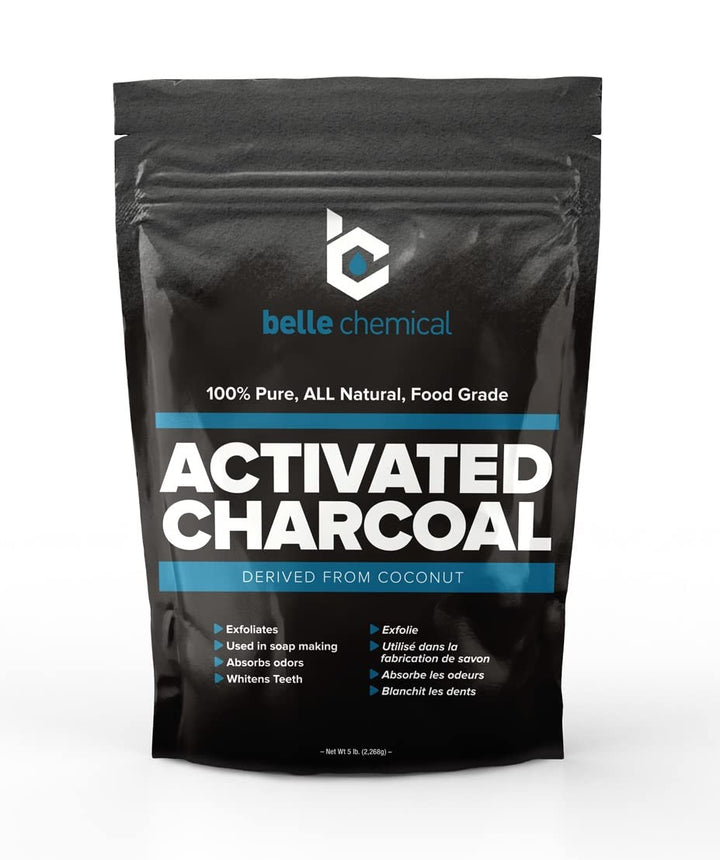 Belle Chemical front packaging of 5 lb bag highlighting kosher halal and food-grade benefits