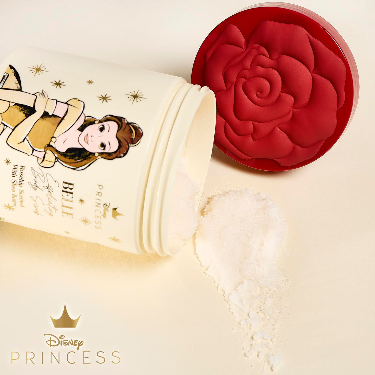Belle Maison scrub texture close-up revealing exfoliant grains and creamy finish for smooth skin
