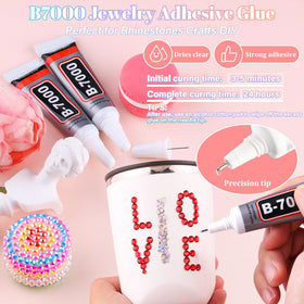 BELLEBOOST B7000 glue needle applicator delivering precise clear bond