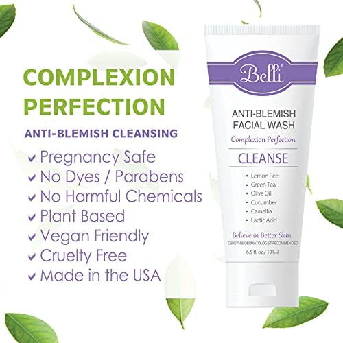 Belli wash in hand usage demonstration showing gentle lathering benefit