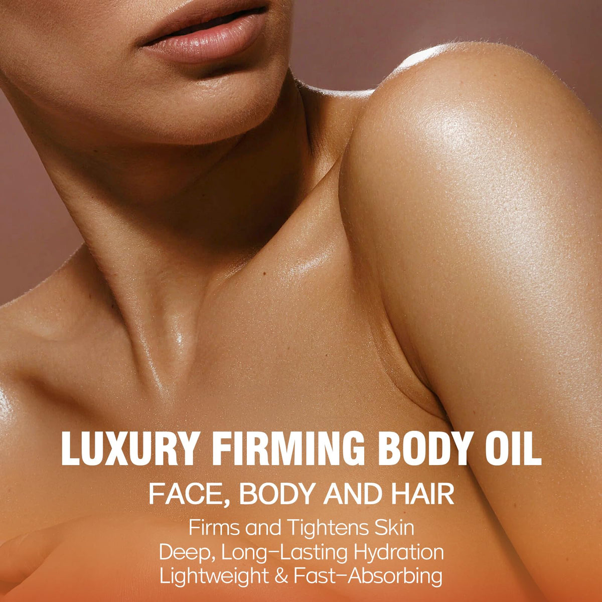 Bellisinno applied on damp skin after shower showing fast absorption and smooth finish