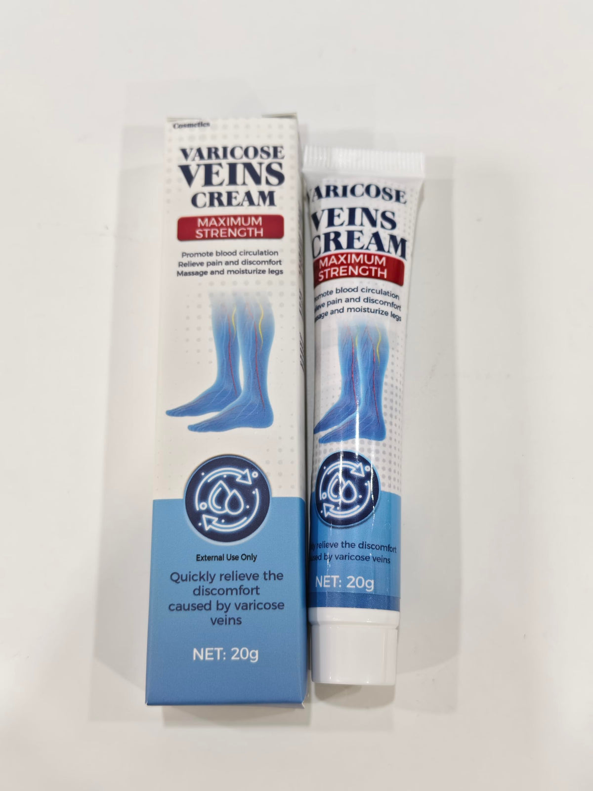 Bellisinno conceptual before-and-after legs showing improved appearance