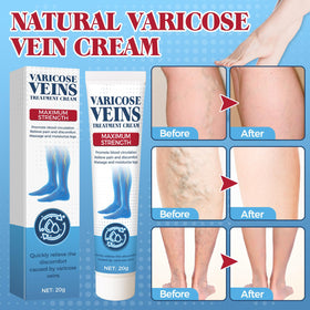 Bellisinno leg massage showing upward stroke to support circulation
