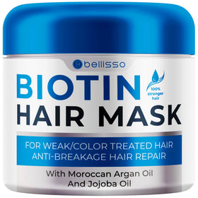 BELLISSO jar front view showing product label and full packaging benefits