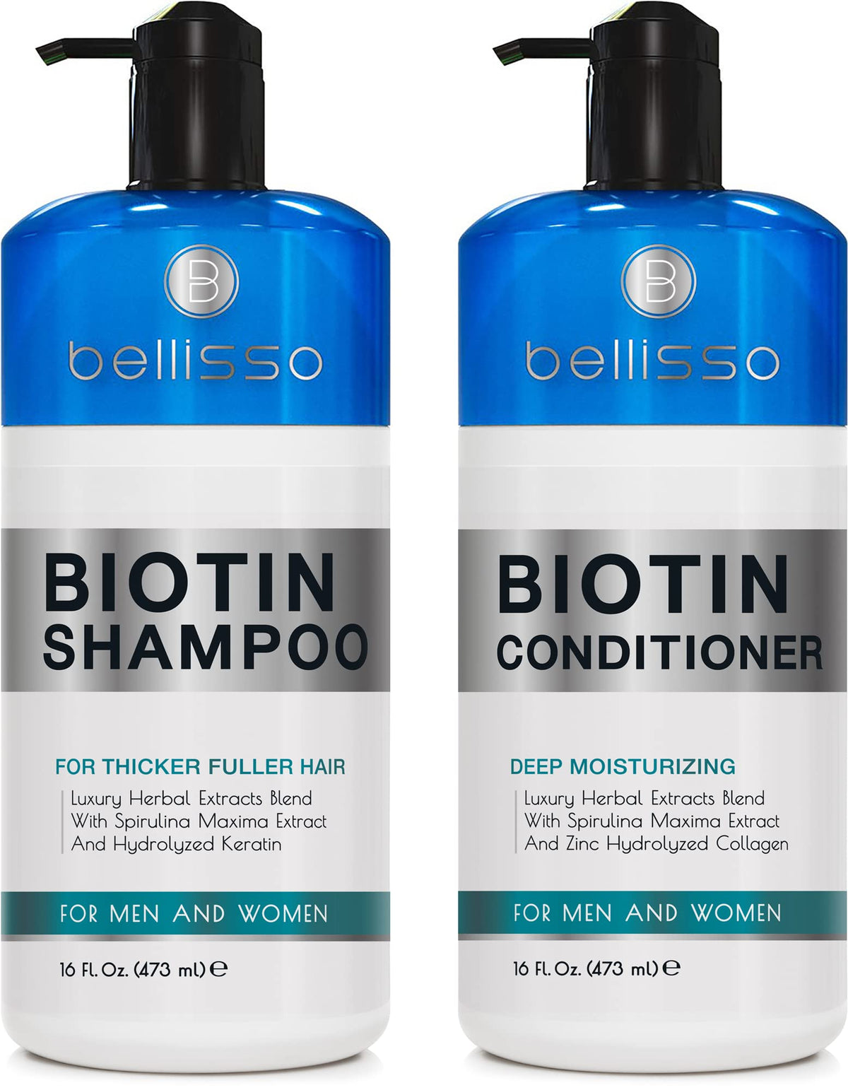 BELLISSO front packaging duo showing full bottles and brand clarity