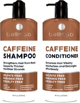 Bellisso front packaging duo showing bottles and branding for volumizing benefit
