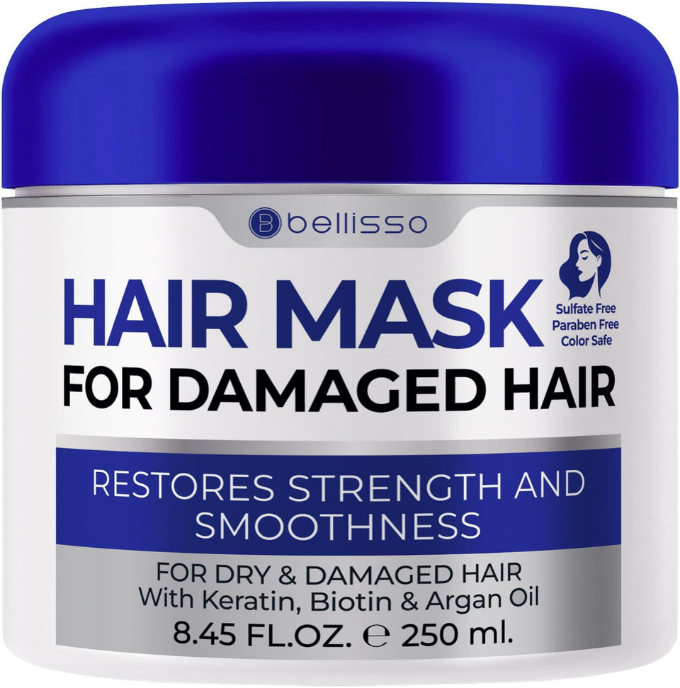 BELLISSO front packaging showing product and benefit of repair