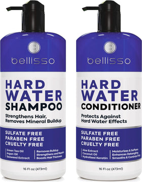 BELLISSO front packaging showing both bottles and product benefit
