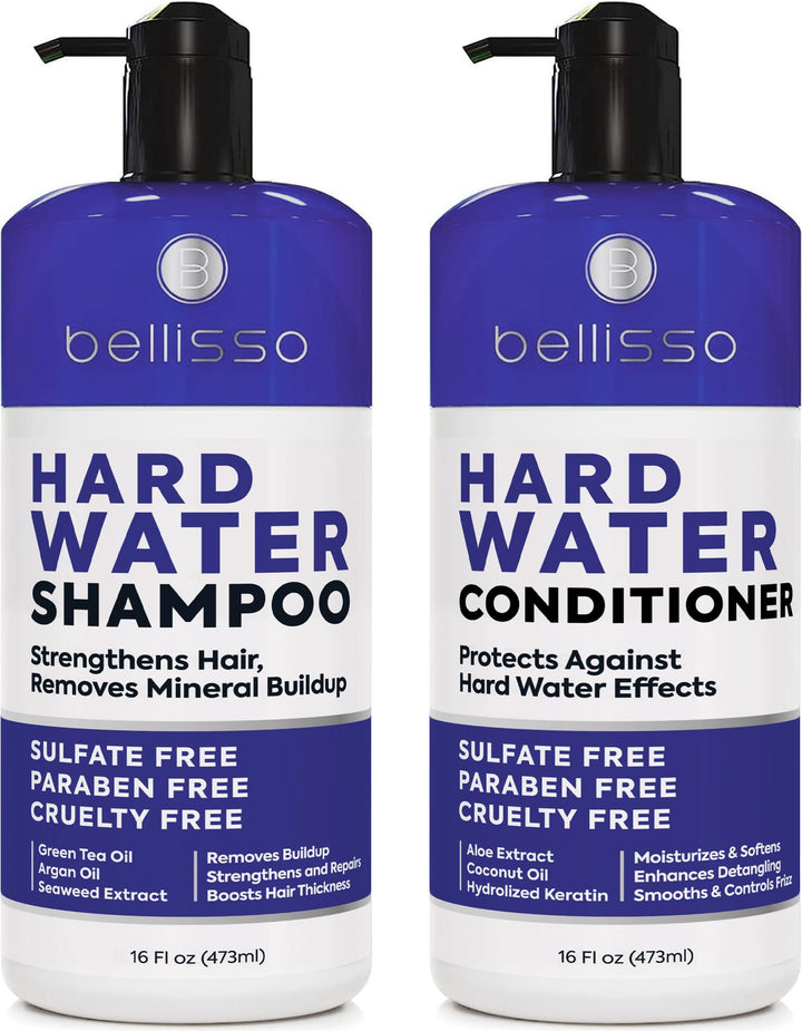 BELLISSO front packaging showing both bottles and product benefit