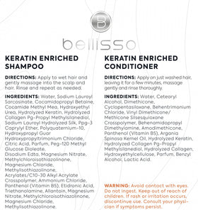 BELLISSO argan oil and collagen visual showing key nourishing ingredients